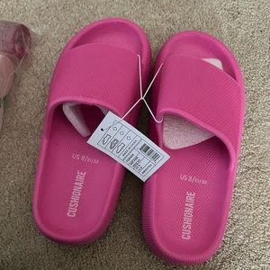 NTW Barbie Pink Cloud slides